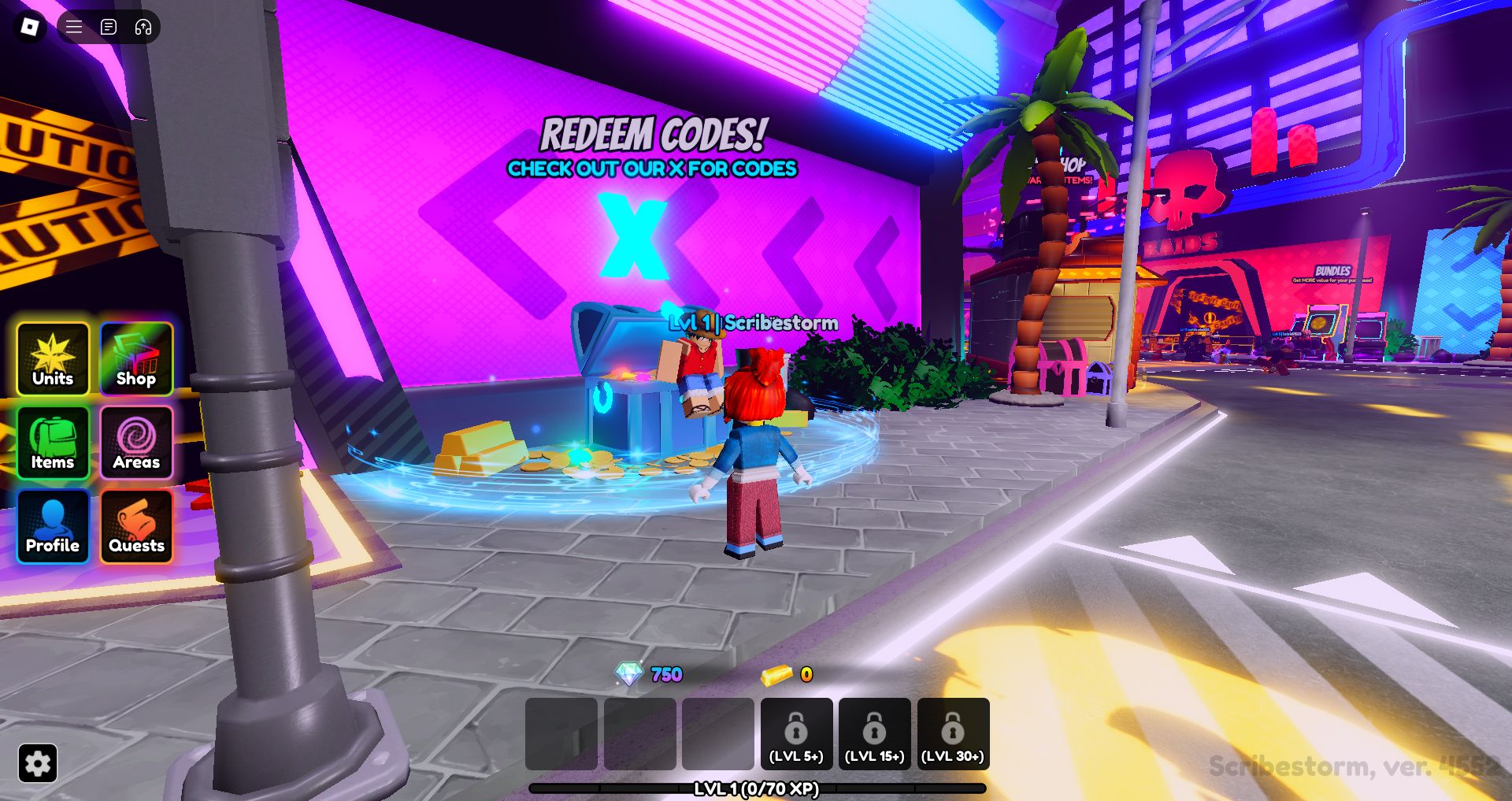 Luffy location in Anime Reborn